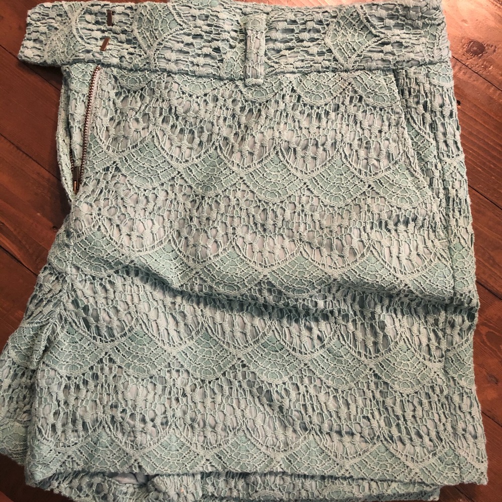 Shorts mint green